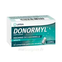Donormyl 15 Mg Comprimés Pelliculés Sécables T/10 à Saint-Brevin-les-Pins