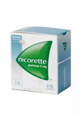 Nicorette 2 Mg Gom à Mâcher Médic Sans Sucre Plq/210gom à Saint-Brevin-les-Pins